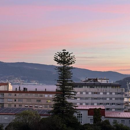 Moderno Apartamento Con Vistas A La Ria De Vigo Exterior foto