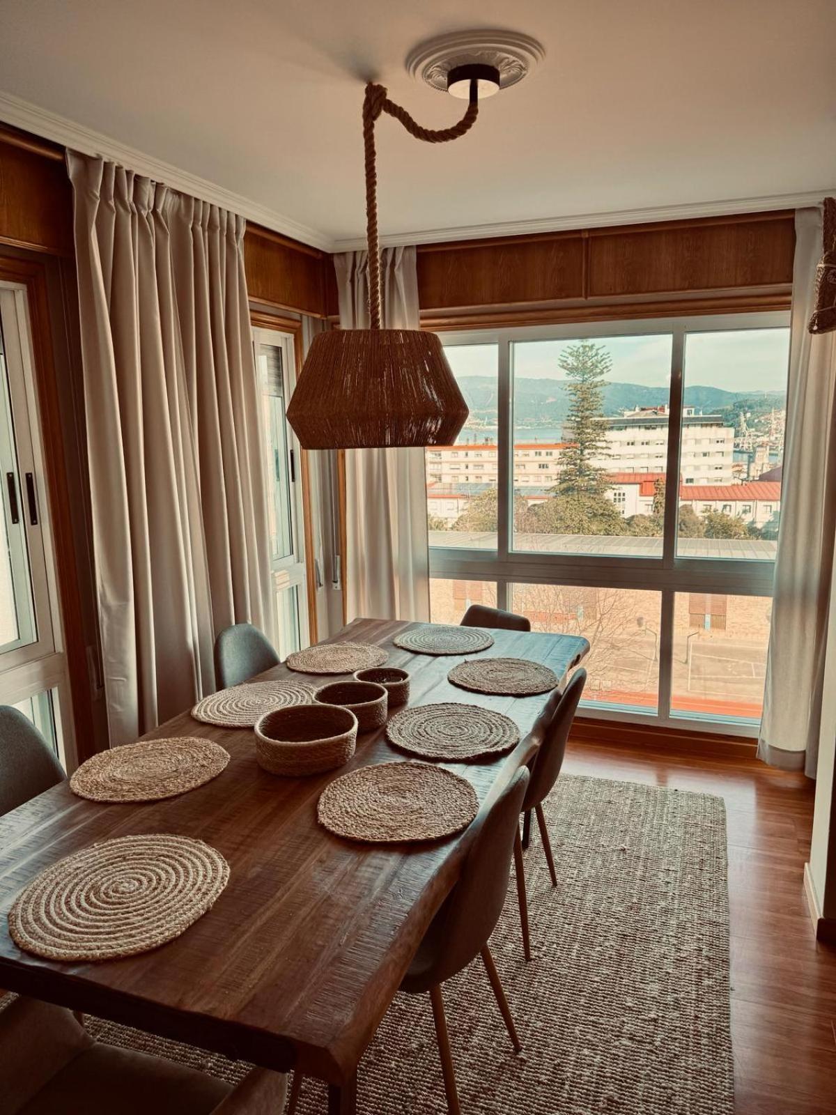 Moderno Apartamento Con Vistas A La Ria De Vigo Exterior foto